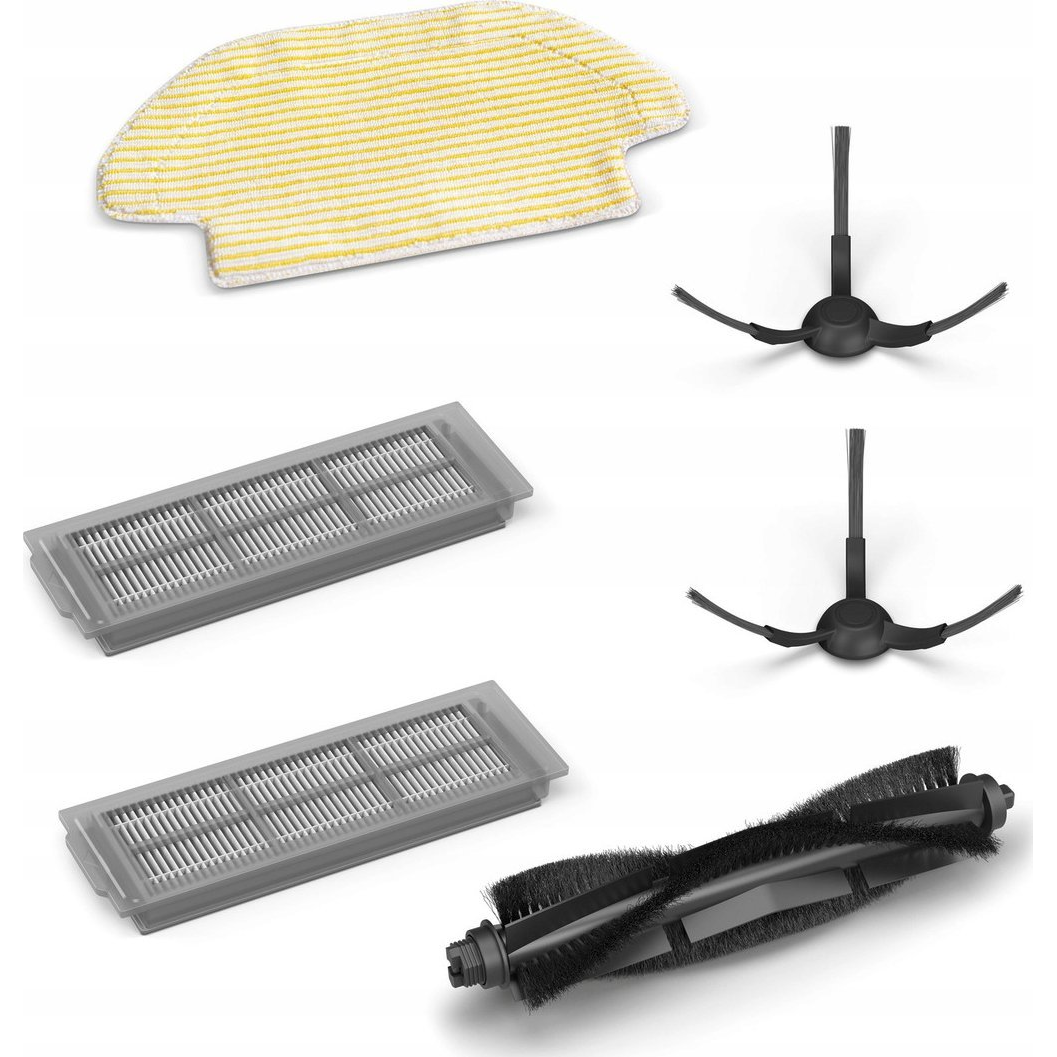 Kärcher 2.269-621.0 RCV 3 tartozék szett (1 db kefe, 1 db felmosó kendő, 2 db oldalkefe, 2 db filter) (2.269-621.0)