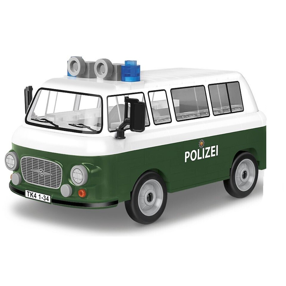 Cobi Barkas B1000 Rendőrségi busz műanyag modell (1:35) (24596)