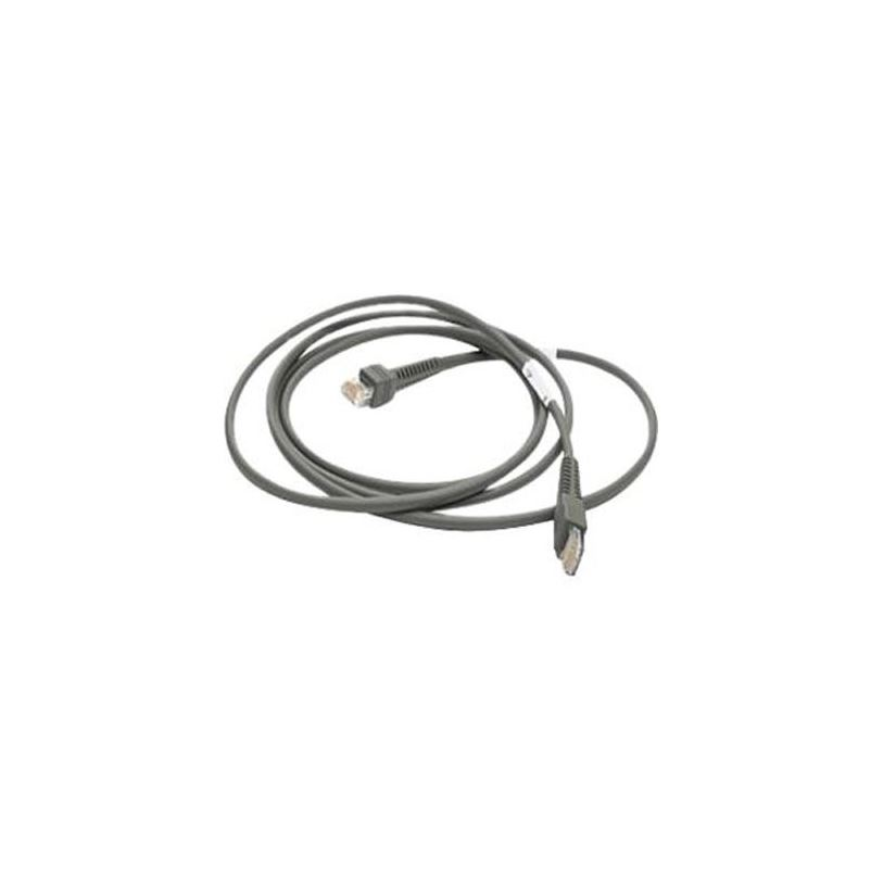 Zebra RS232 DB9 vonalkód olvasó kábel 9ft (CBA-RF1-C09PAR) (CBA-RF1-C09PAR)