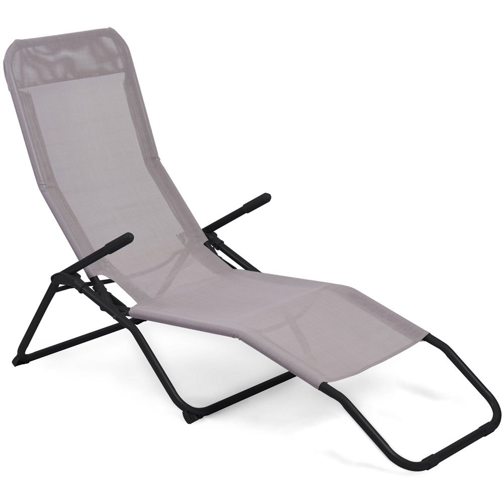 TEXIM Cheese összecsukható nyugágy, szürke (34570133)