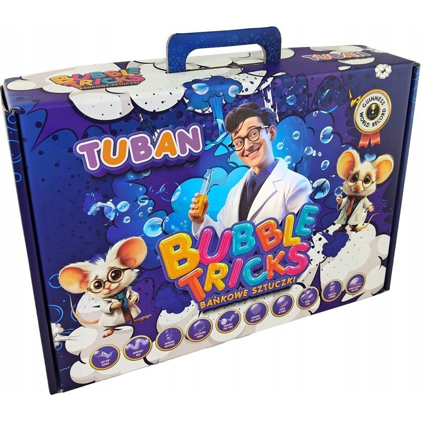 Tuban Interaktív Készlet, Buboréktrükkök, +5 év, 290X85x360 Mm (GXP-924446)