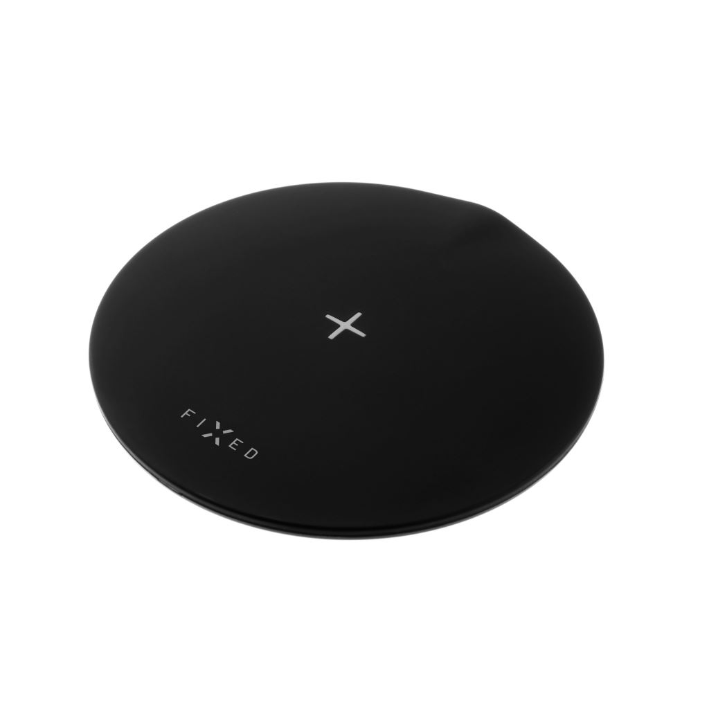 FIXED SlimPad vezeték nélküli töltő fekete (FIXSPAD-BK) (FIXSPAD-BK)