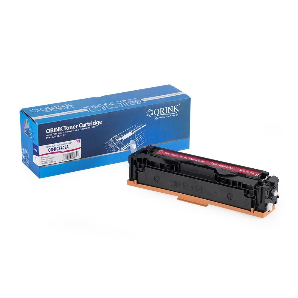 Съвместима тонер касета Orink HPOCF403A за HP CF403A, магента