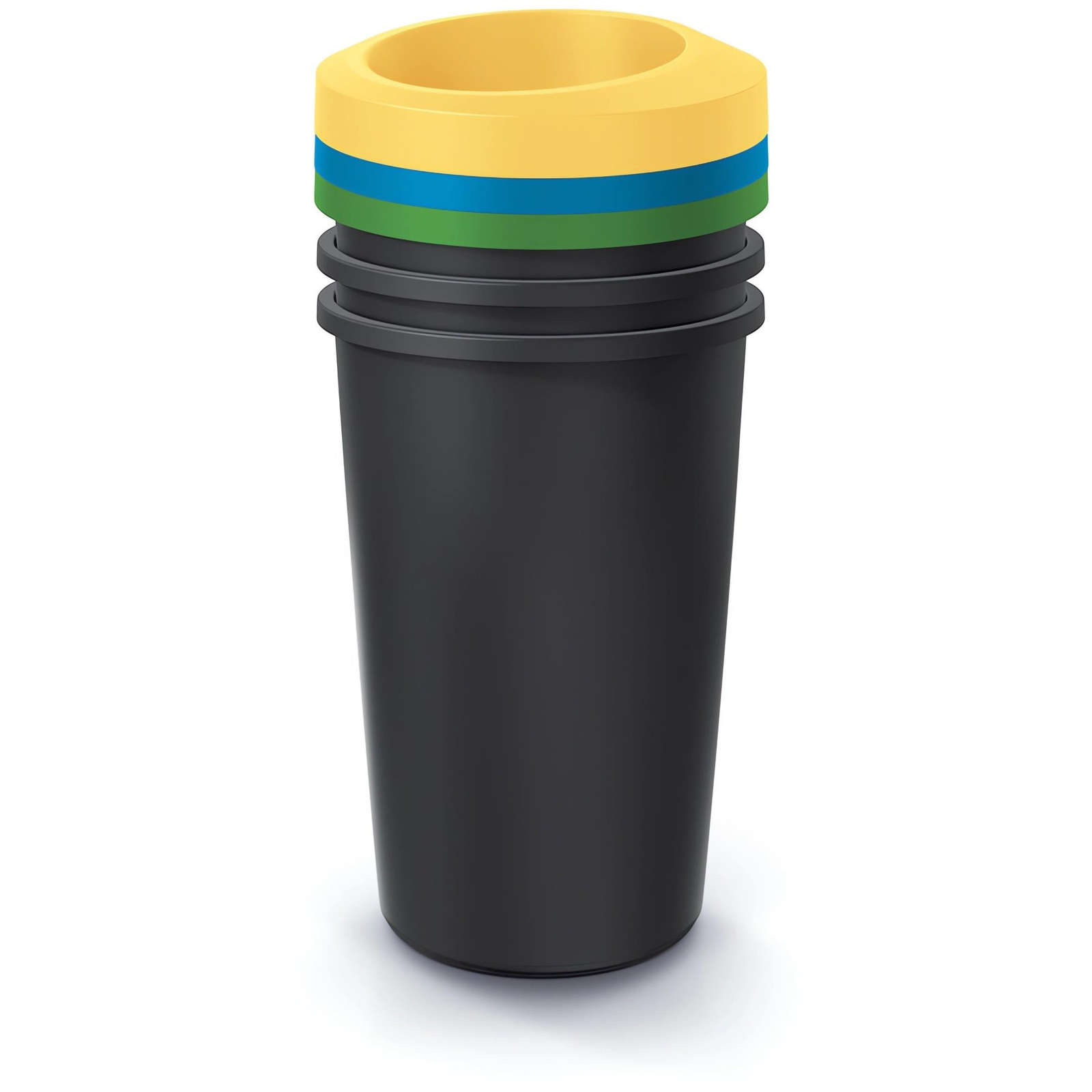 Prosperplast waste bin COMPACTA R DROP SET, 3 × 45 l (46635)