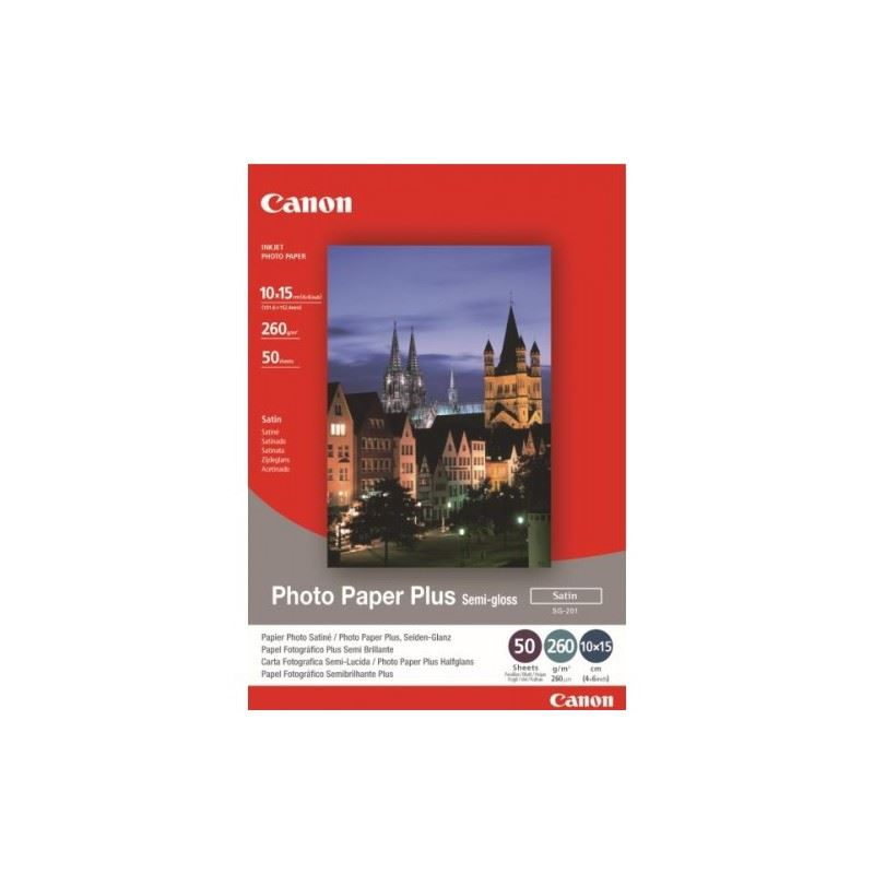 Canon SG201S félfényes 10x15 50db/csomag 260g fotópapír (1686B015AA) (1686B015AA)