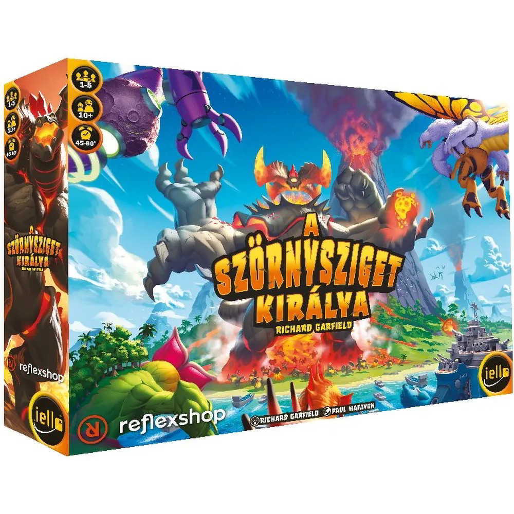 A Szörnysziget királya társasjáték (IEKOMIHU)