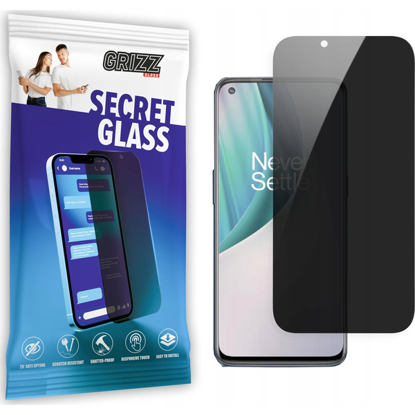  GrizzGlass Szkło prywatyzujące GrizzGlass SecretGlass OnePlus Nord N10 5G