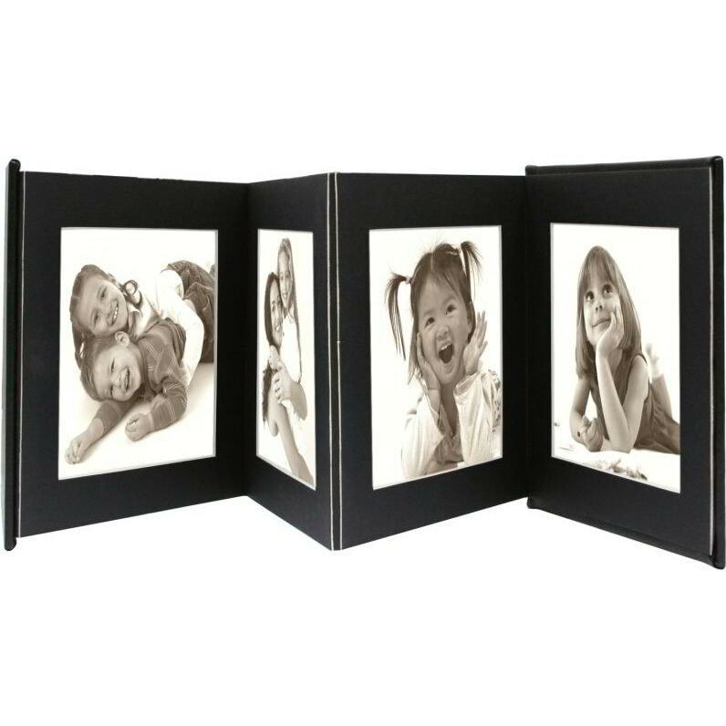 Deknudt A66DC2 8PH Leporello 23,5x17,5 Képkeret - Fekete (A66DC2 8PH 13X18)