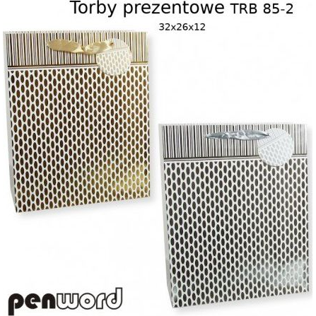 Torebka prezentowa 32x26x12cm MIX Kollektív munka