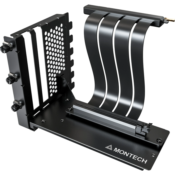 Montech VGM2 Vertikális GPU tartó készlet - Fekete