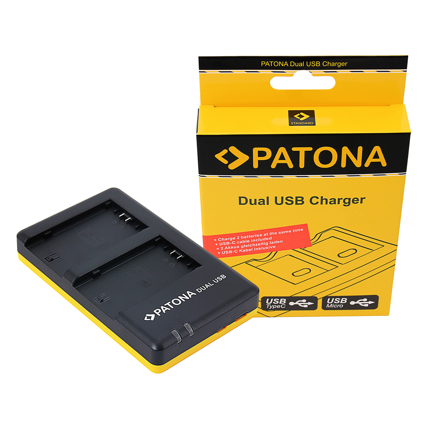 Patona PT1927 Foto Dual Quick Sony NP-FZ100 USB Akkumulátor töltő (PT1927)