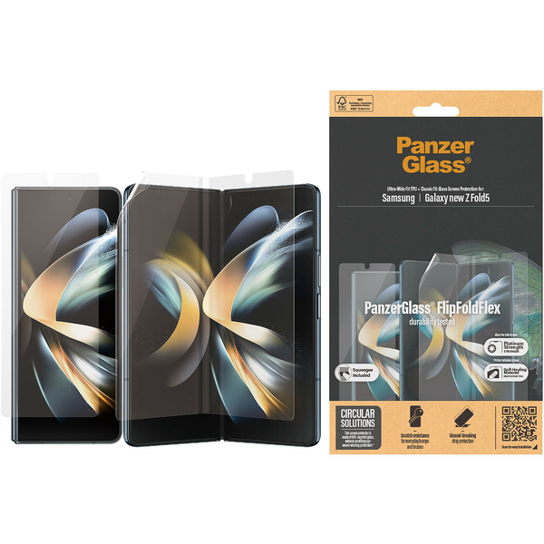 PanzerGlass Ultra Wide-Fit és TPU Classic Fit Samsung Z Fold6 F956 képernyővédő fólia
