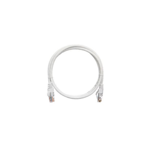 NIKOMAX Patch kábel UTP, CAT6, PVC,   3m, fehér