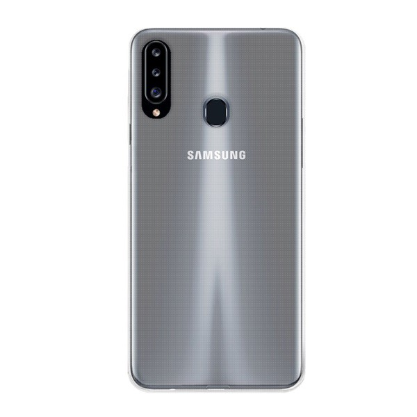 Szilikon telefonvédő (ultravékony) ÁTLÁTSZÓ [Samsung Galaxy A20s (SM-A207F)] (5996457923915)