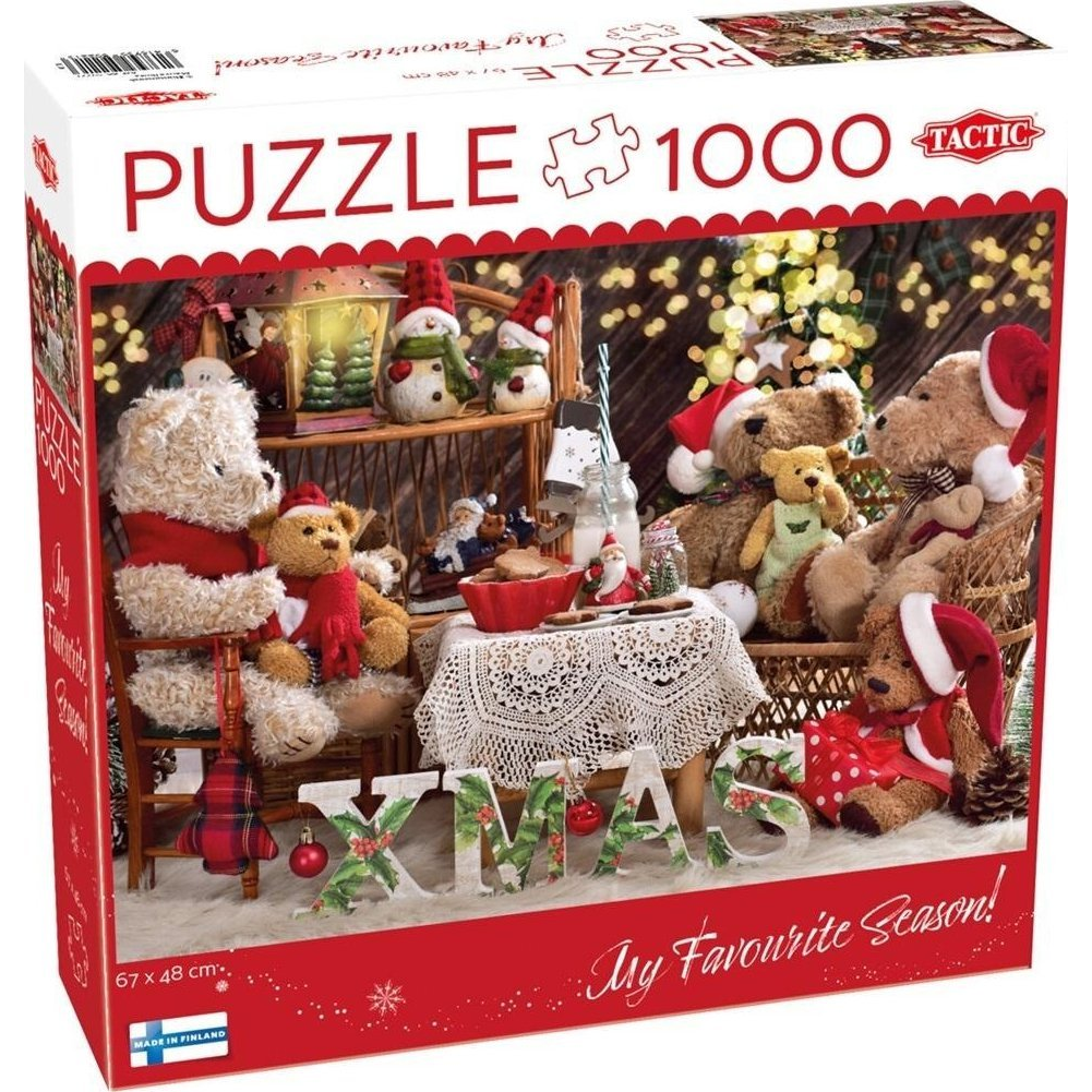 Tactic 59610 kirakós játék 1000 db Karácsony (6416739596105)