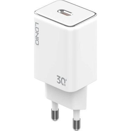 LDNIO A1508C 30W USB-C network charger + lightning cable (A1508C-C-L)