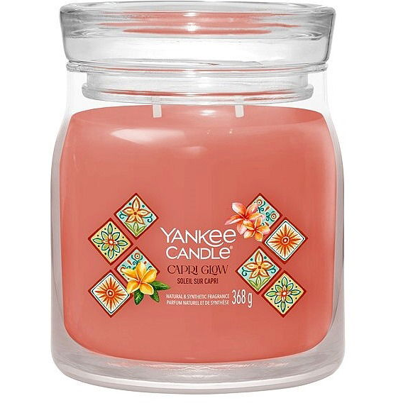 YANKEE CANDLE Capri Glow 368g (5038581164342)
