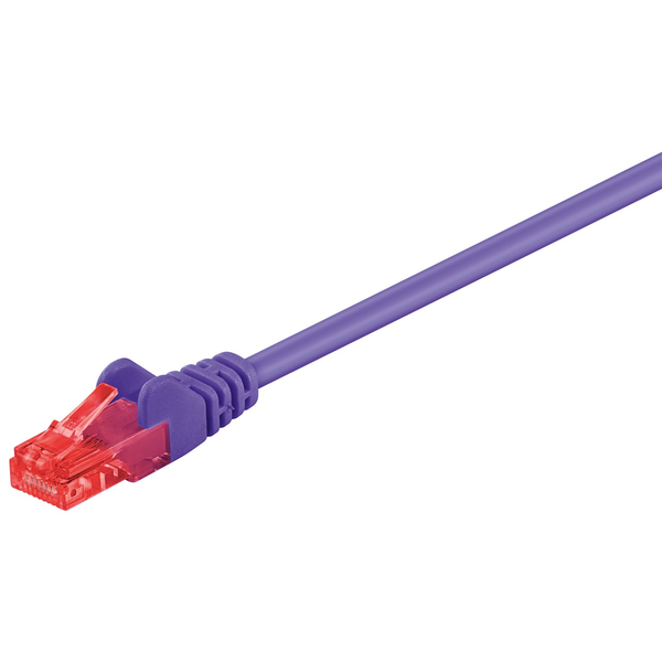 Goobay U/UTP CAT6 Patch kábel 2m - Ibolya