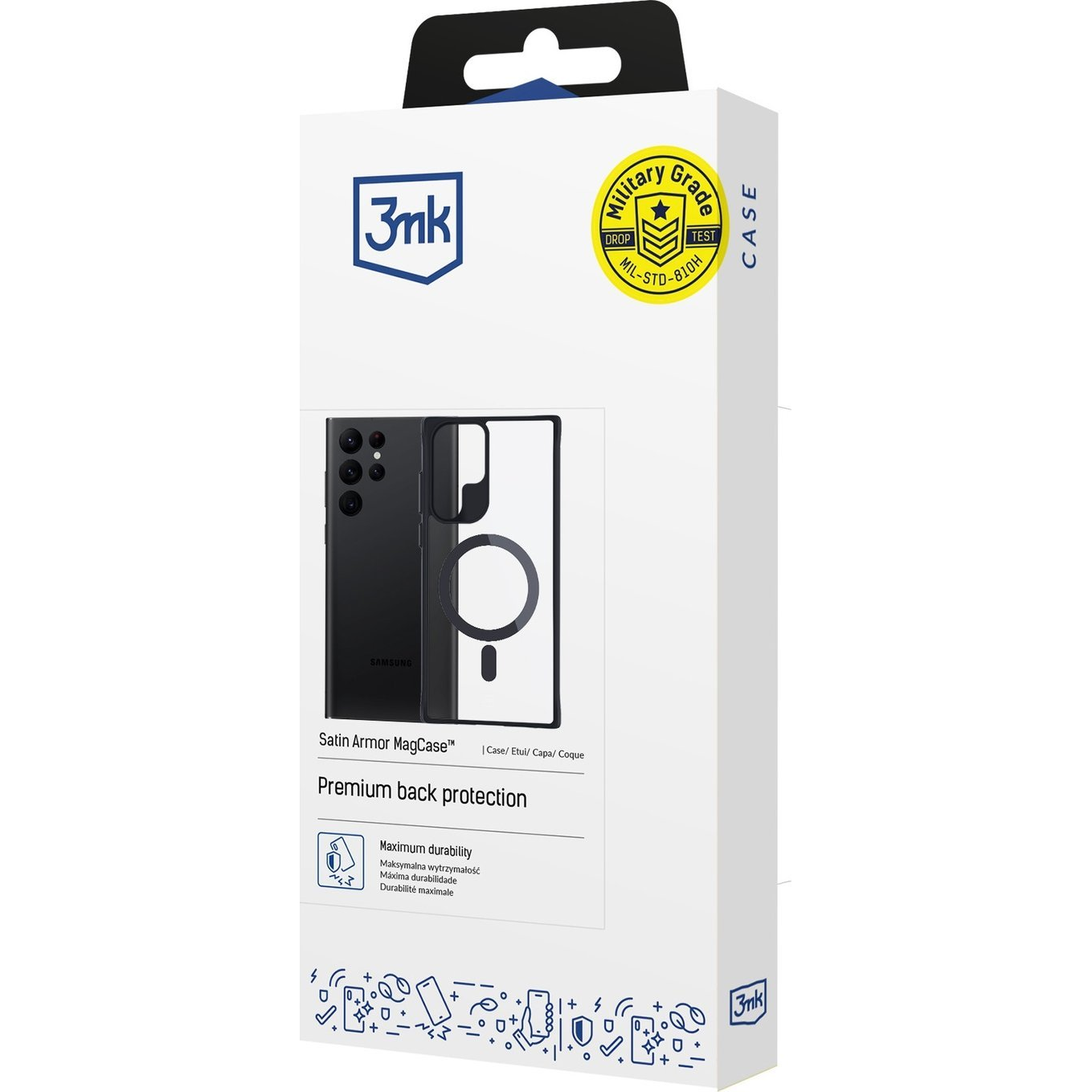 3MK Satin Armor MagCase Samsung Galaxy A35 5G tok (5903108622400)