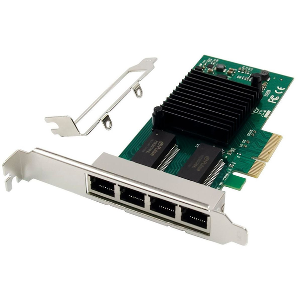 Network Card PCIe x4 I350-T4