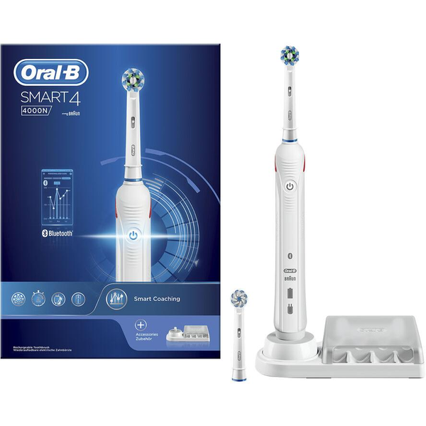 Oral-B 80314186 електрическа четка за зъби За възрастни Ротационна осцилираща четка за зъби Бяла