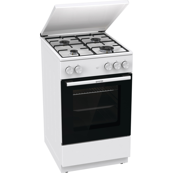 Gorenje GG5A14WJ 4 zónás szabadonálló Gáztűzhely - Fehér - Szépséghibás