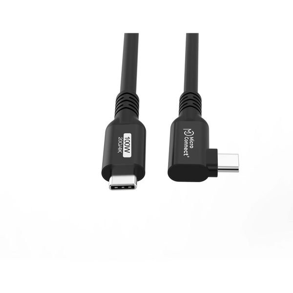 Microconnect USB3.2CC015-A cavo USB USB 3.2 Gen 2x2 0,15 m USB C Nero