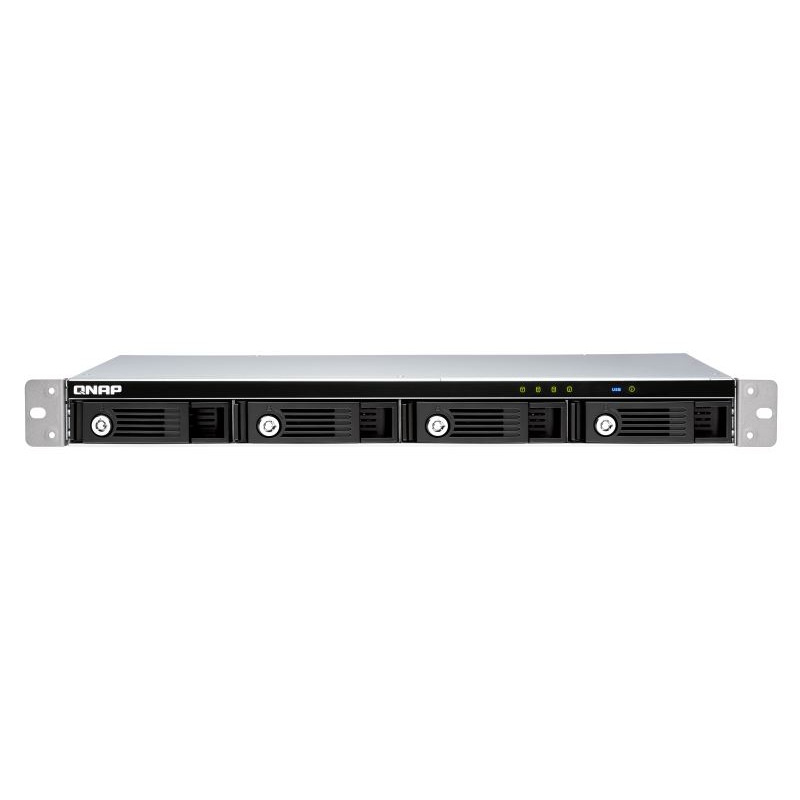QNAP TR-004U puzdro pre disk HDD/SSD rámček Čierna, Šedá 2.5/3.5