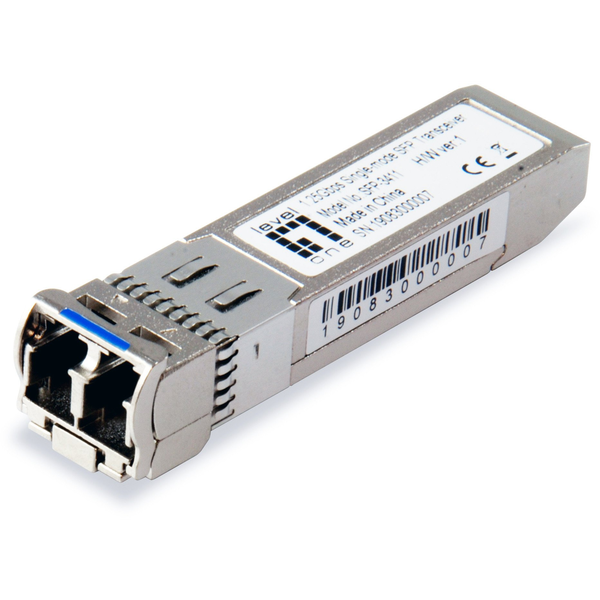 LevelOne SFP-3411 мрежов трансивърен модул Оптично влакно 1250 Мбит/с 1310 nm