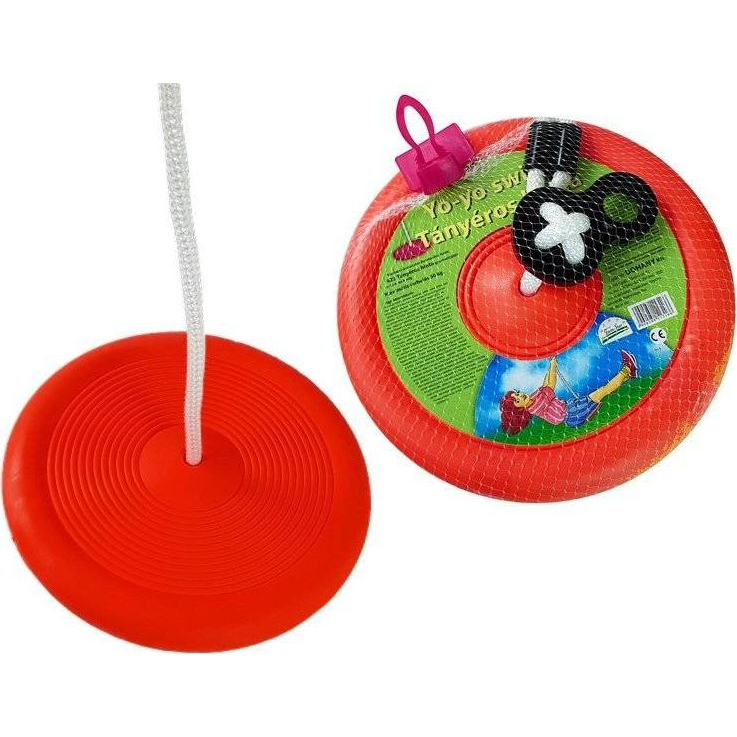 Gyermekkerti Kerek Tányérhinta 423 Piros (8560)
