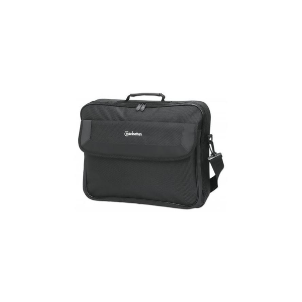 Manhattan 439992 taske og etui til laptop 43,9 cm (17.3") Mappe Sort