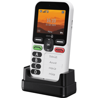 Doro Leva X10 4G Mobiltelefon 64MB RAM/128MB Belső Memória