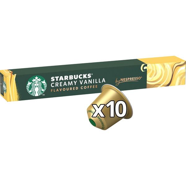 STARBUCKS® Creamy Vanilla by NESPRESSO®, Blonde Roast, 10 kapszula