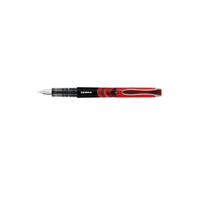 Zebra Kupakos töltőtoll - 0.6mm / Piros (19673)