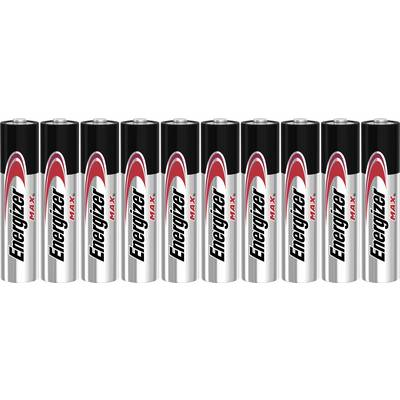 Mikroelem AAA, alkáli mangán, 1,5V, 8 db, Energizer Max LR03, AAA, LR3, AM4M8A, AM4, S