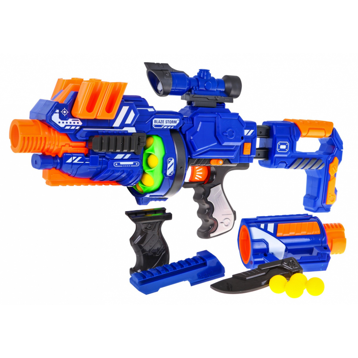 Blaze Storm ZMI.ZC7089 Habgolyós puska - Kék (ZMI.ZC7089)
