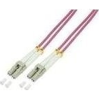 Optický patchcord LogiLink optický kabel OM4 LC-LC 3.0 m fialový (JAB-2373296)