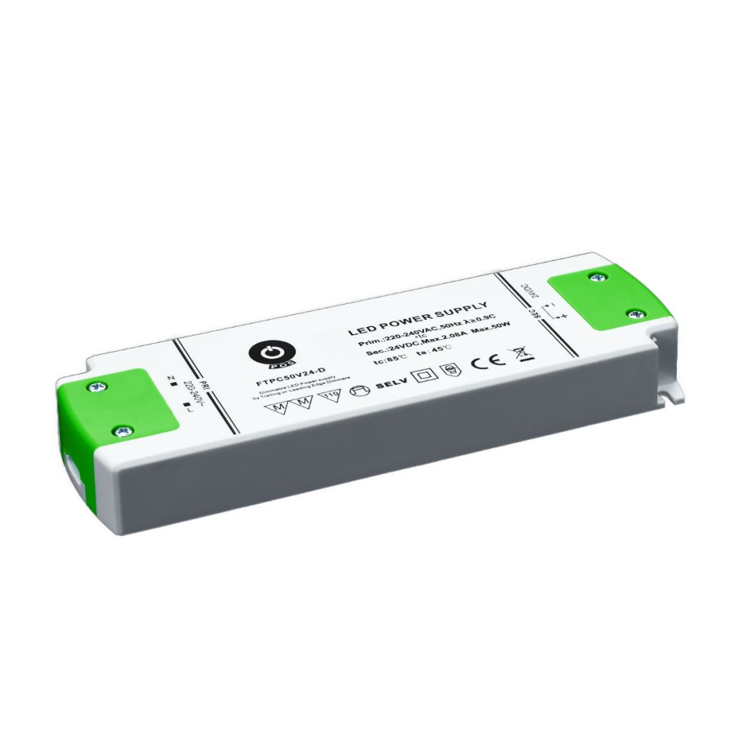 POS Power FTPC50V24-D 24V/2.08A 50W IP20 szabályozható LED tápegység (FTPC50V24-D)