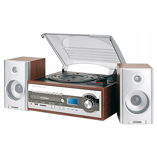 Hyundai Retro Gramofon rádióval (Esztétikai sérült)