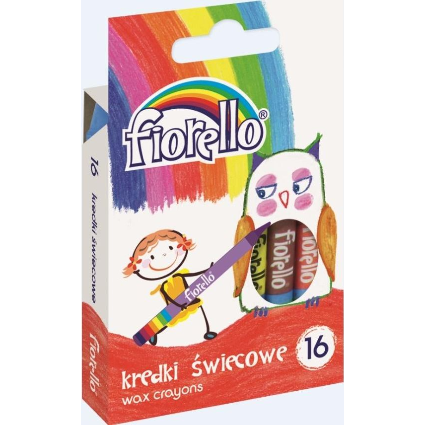 Viaszkréta Fiorello Hengeres Vegyes Színek 16 Darabos (321368)