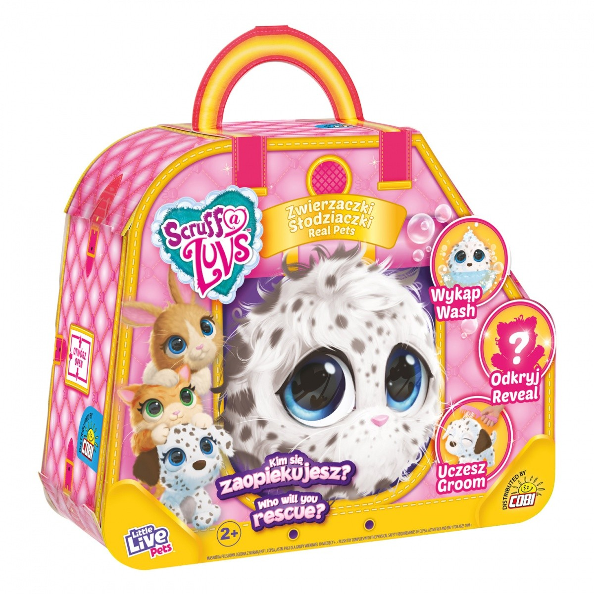 Moose Toys Real Pets meglepetés plüss figura (MO-30177)