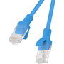 Patchcord Lanberg UTP kat.6 0,25 m modrý