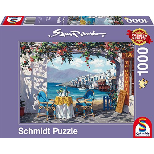SCHMIDTSPIELE Puzzle játék 1000 darabos Sam Park Rendez-vous on Mykonos