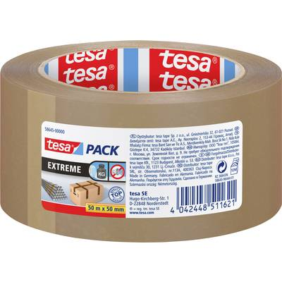 Tesa EXTREME (58645-00000-00) Csomagolószalag pack® Barna (H x Sz) 50 m x 50 mm 1 db (58645-00000-00)