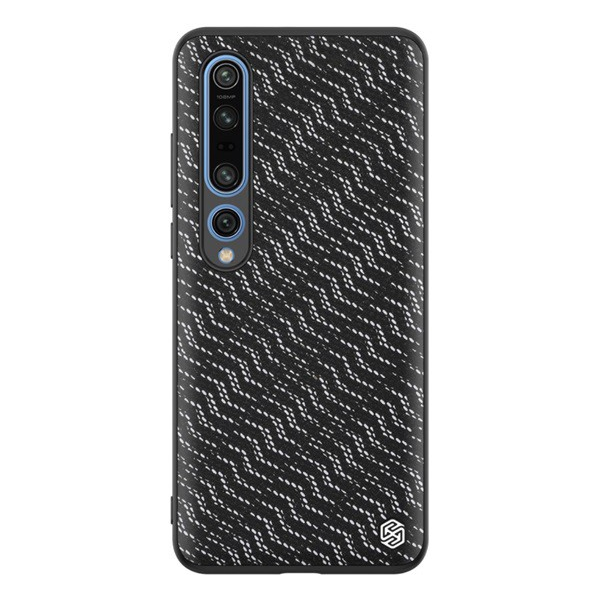 NILLKIN TWINKLE szilikon telefonvédő (közepesen ütésálló, műanyag hátlap, környezetbarát, csillogó) EZÜST [Xiaomi MI 10 Pro 5G] (5996457985784)