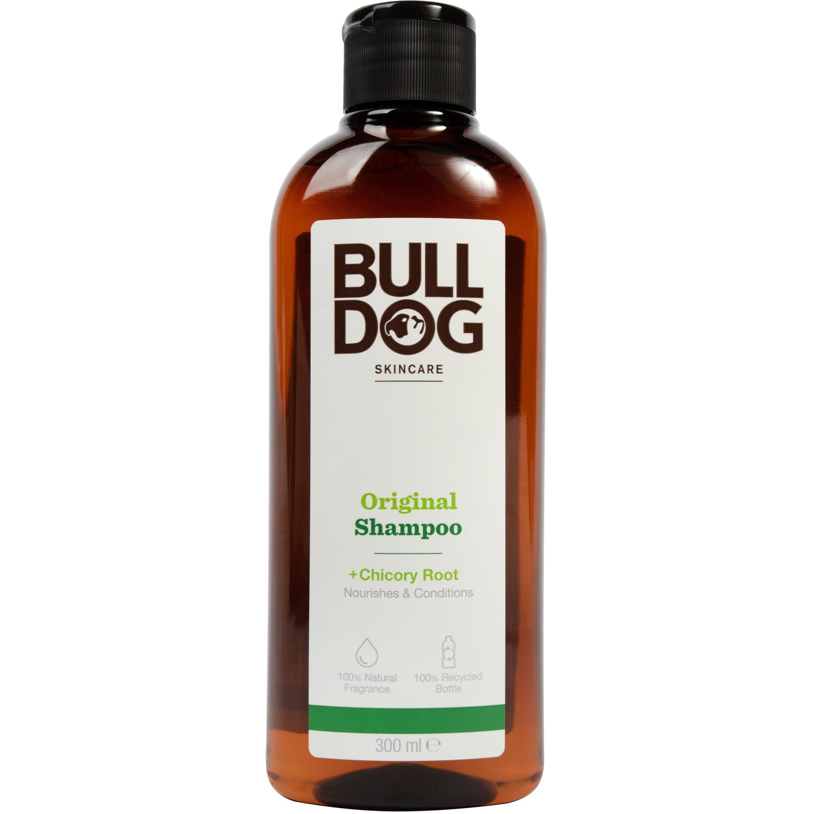 BULLDOG Original Shampoo Chicory Root 300 ml (5060144648754)