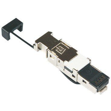 METZ CONNECT BTR E-DAT Industrie IP20 feldkonfektionierbarer RJ45-Stecker schwarz