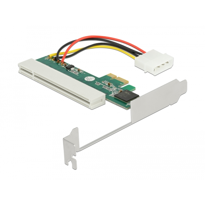 Delock Bővítőkártya PCI Express x1 - 1 x PCI 32 Bit 5 V bővítőhely (90063) (90063)