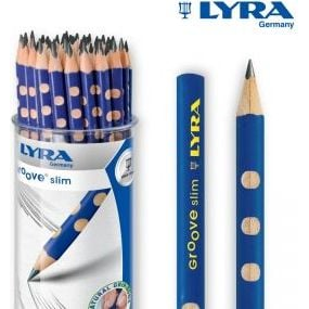 LYRA Groove Slim Grafitceruza HB Háromszögletű Vékony 48 Darabos (WIKR-975410)