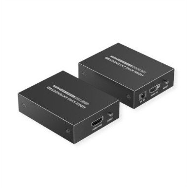 VALUE KVM hosszabbító Cat. 6/6A kábelen keresztül, HDMI 4K 30Hz, max. 40m